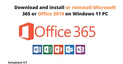 Download and install or reinstall Microsoft 365 or .